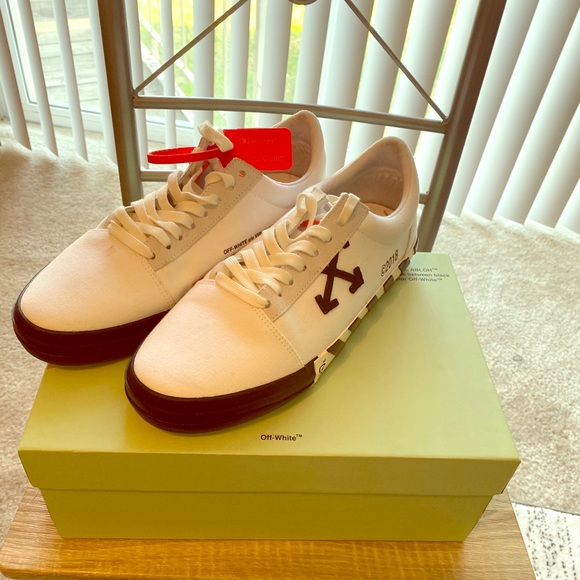 off white sneaker bag